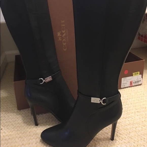 NWB Coach Boots - Picture 4 of 8